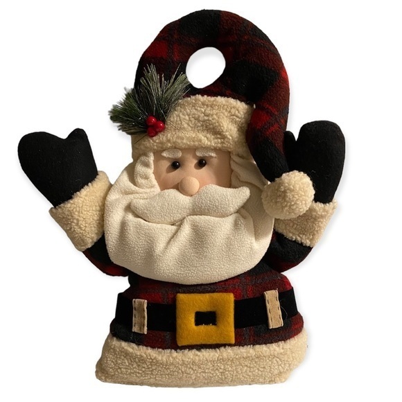 Christmas Santa Clause Door Hanger‎ Home Interiors - Picture 1 of 7